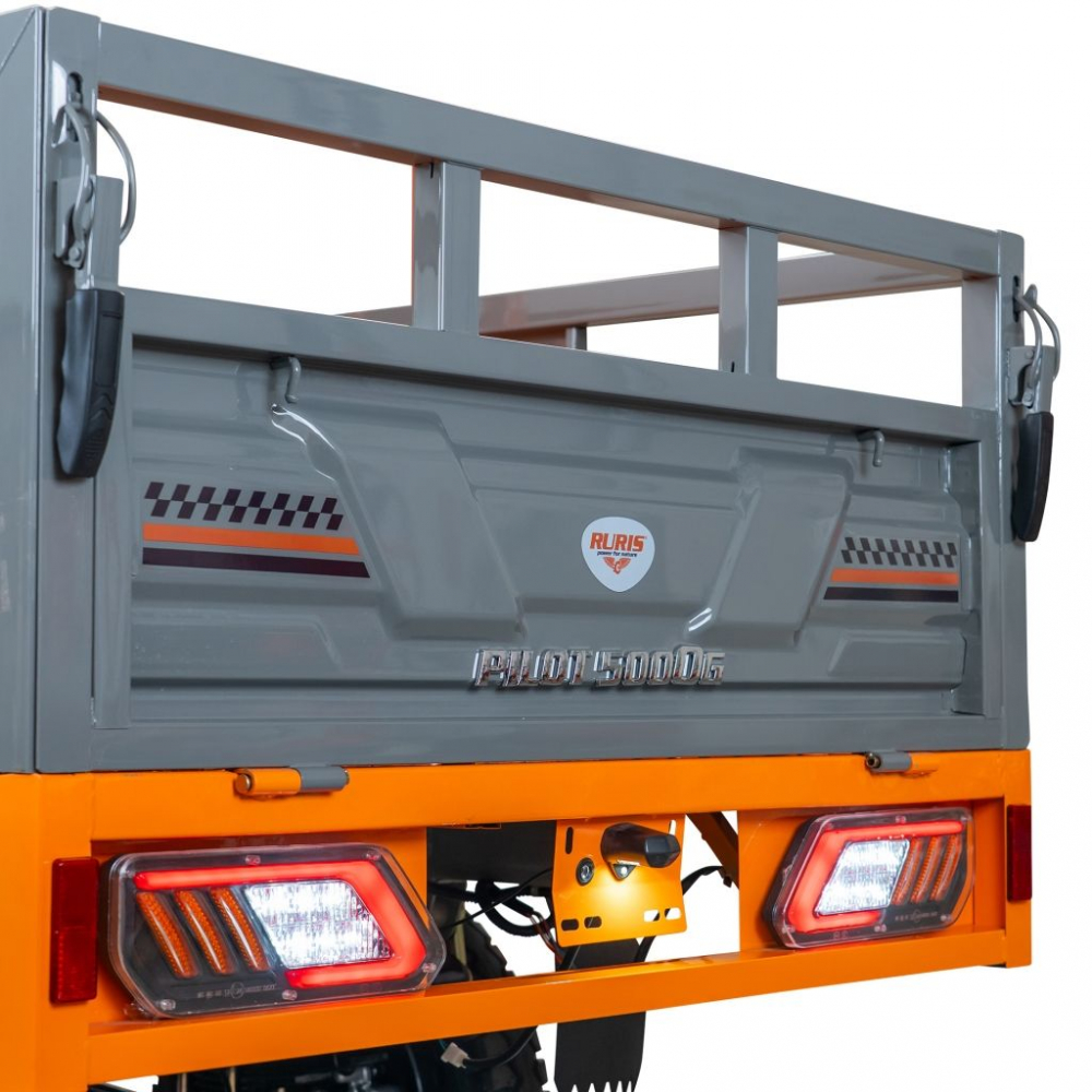 Camioneta electrica RURIS Pilot 5000G GRI fara permis, 4900W, viteza 25 km/h, autonomie 130 km [12]