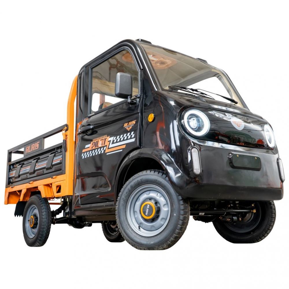 Camioneta electrica RURIS Pilot 5000N NEGRU fara permis, 4900W, viteza 25 km/h, autonomie 130 km [4]