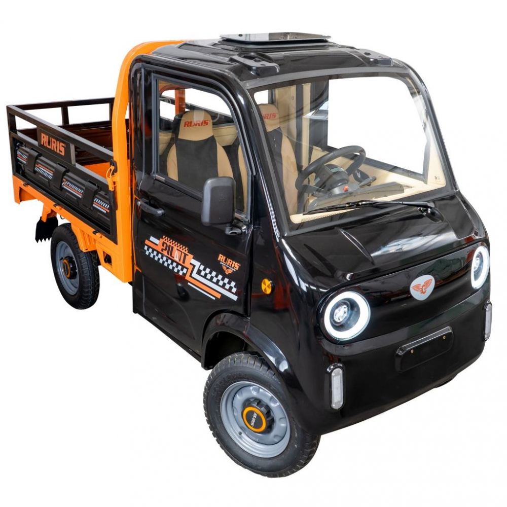 Camioneta electrica RURIS Pilot 5000N NEGRU fara permis, 4900W, viteza 25 km/h, autonomie 130 km [5]