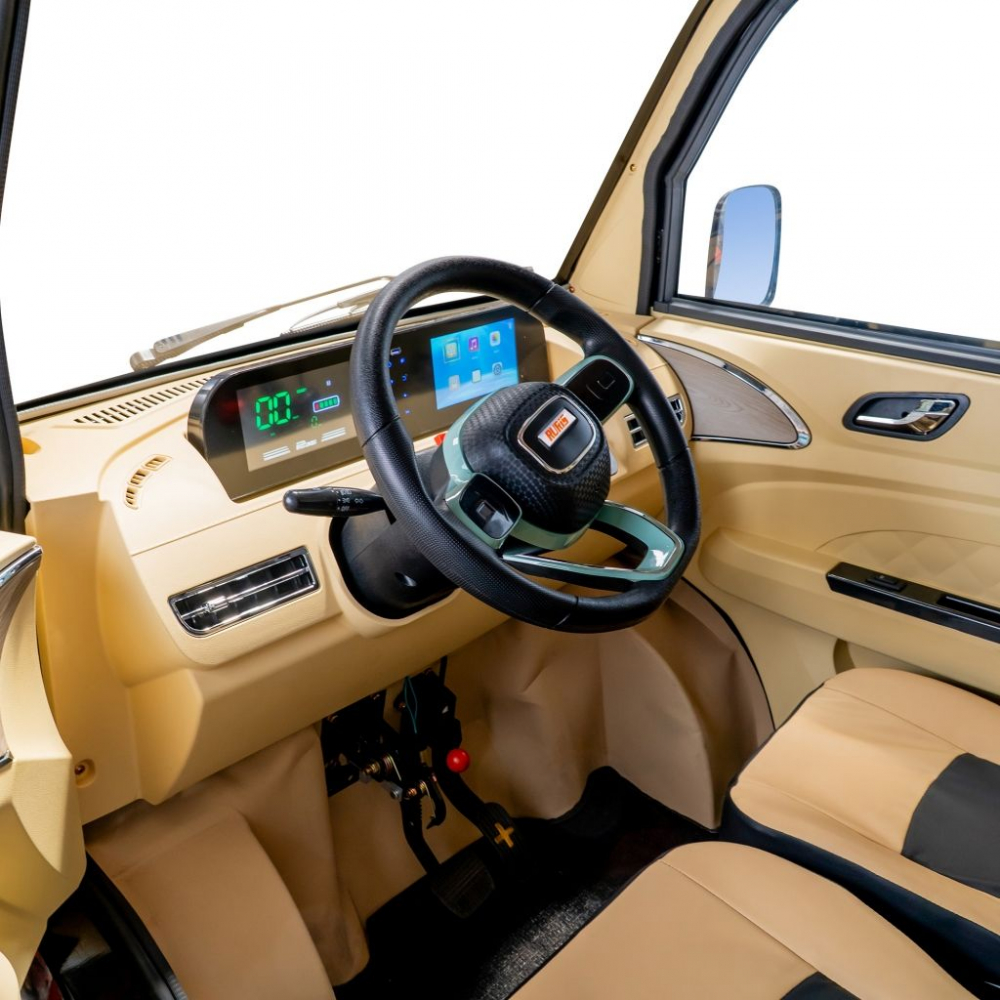 Camioneta electrica RURIS Pilot 5000N NEGRU fara permis, 4900W, viteza 25 km/h, autonomie 130 km [9]