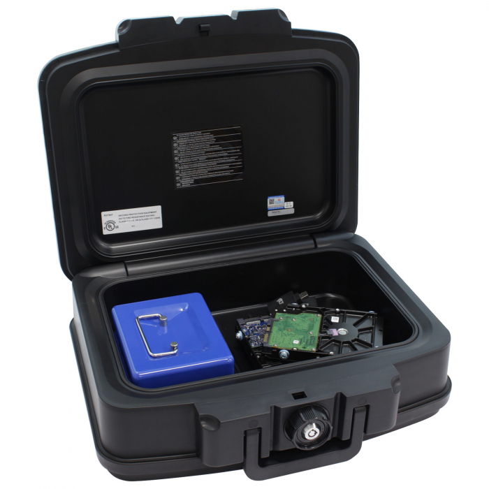 Casetă Antifoc Rottner Fire Data Box 2 Închidere pe Cheie Neagră [3]