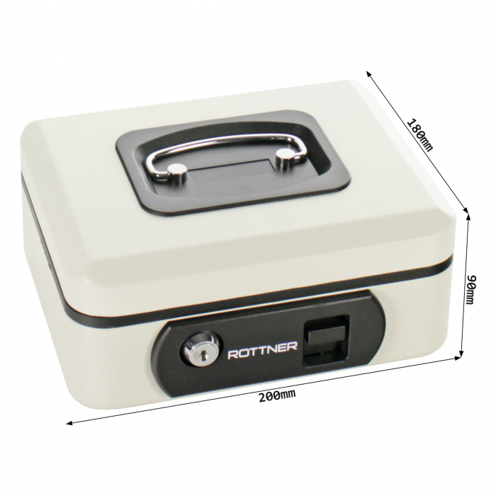Casetă Bani Rottner Pro Box One Alb [3]