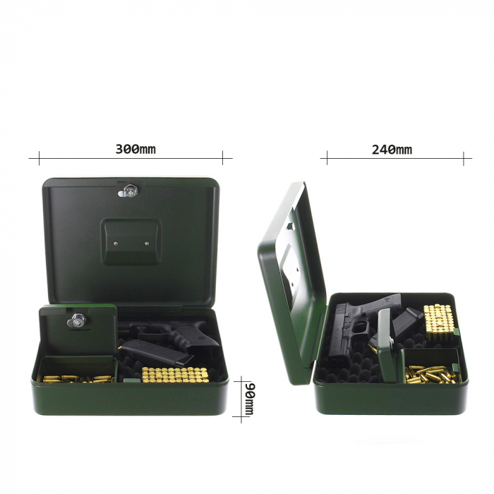 Casetă Pistol Rottner Gun Box Verde [3]