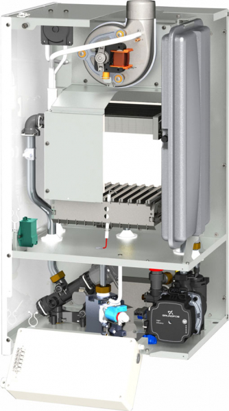 Centrala termica conventionala Motan CLASIC 24 C32SPV24MEFB-PV1 24 kw, schimbator caldura inox, tritaj fortat, kit evacuare inclus [2]