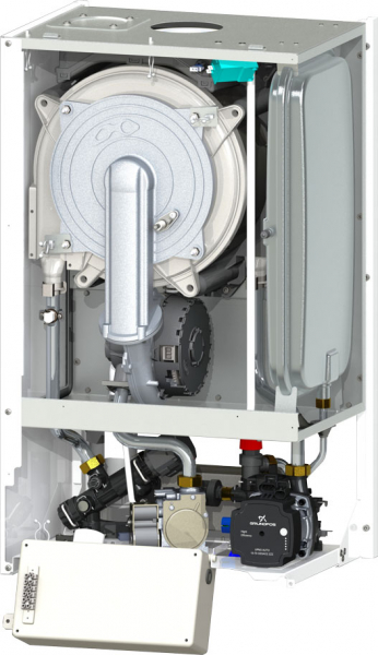 Centrala termica in condensare Motan MKDens25 ERP-P C38GC25-P 25 kW, hidrobloc compozit, kit evacuare  inclus [2]