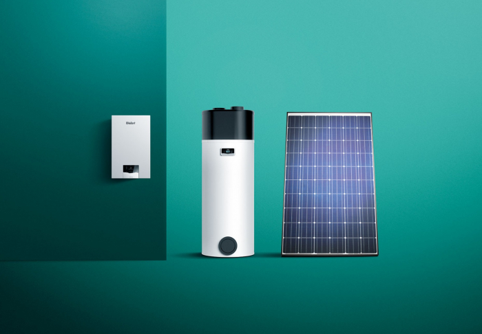 Centrala termica in condensare Vaillant ecoTEC Plus VU 30 CS/1-5 30 kW, NUMAI INCALZIRE, kit evacuare inclus [3]