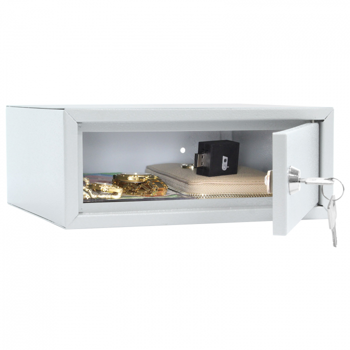 Compartiment Securitate Rottner Home Case 1 Închidere Cheie Gri Deschis [3]