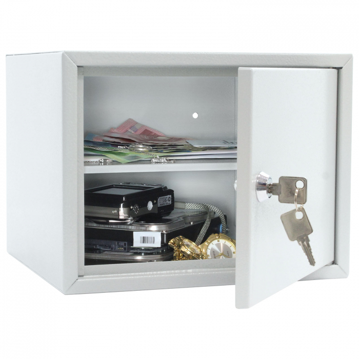 Compartiment Securitate Rottner Home Case 2 Închidere Cheie Gri Deschis [3]