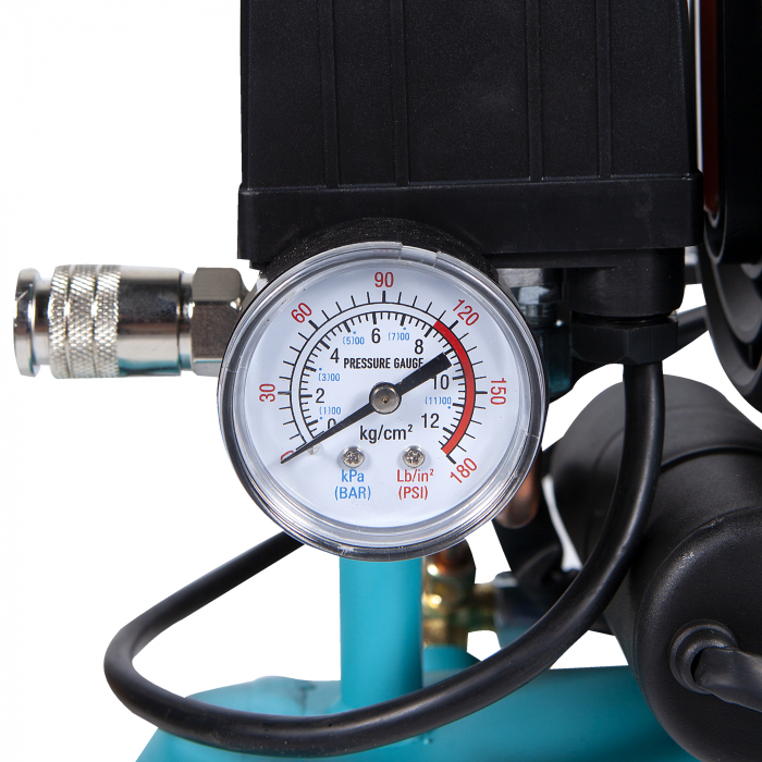 Compresor de aer silentios fara ulei Detoolz DZ-C265 650W, 9L [5]