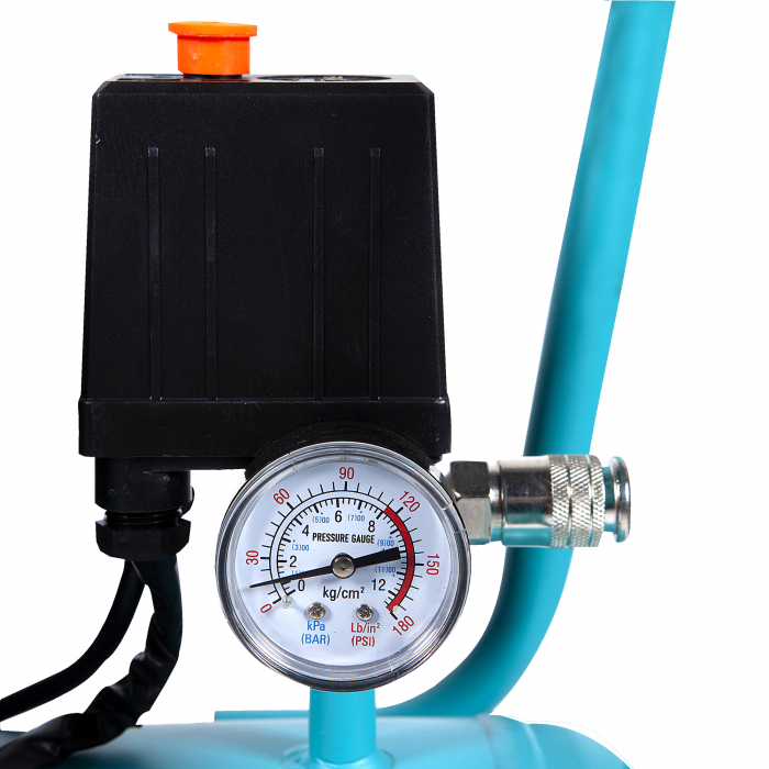 Compresor de aer silentios fara ulei Detoolz DZ-C266 1500W, 30L [5]