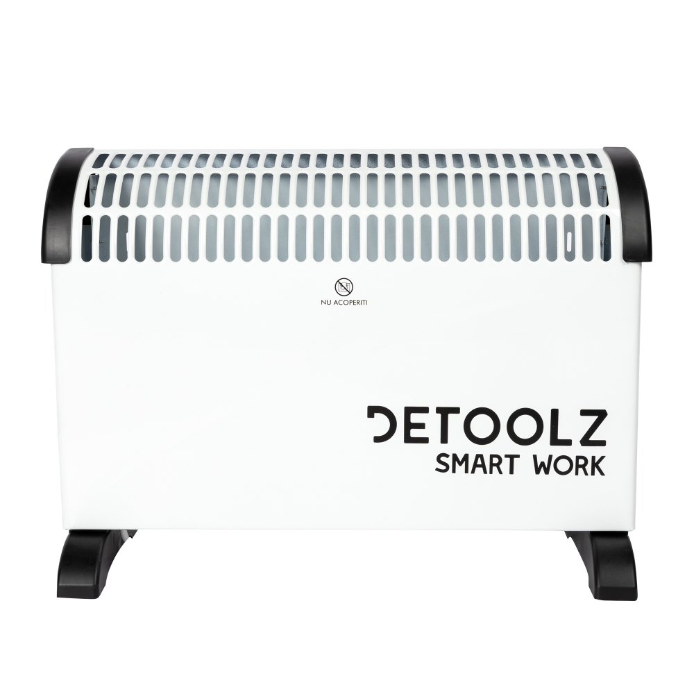 Convector electric Detoolz, 2KW, 3 trepte de putere, cu termostat reglabil [2]