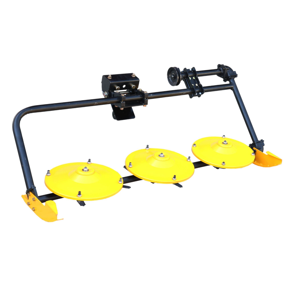 ProGARDEN Cositoare frontala rotativa cu 3 discuri pentru minitractoare Campo T12 G2, G2.1, V25.1 [2]