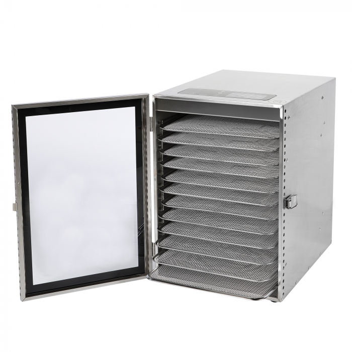 Deshidrator universal din Inox Micul Fermier GF-2193 12 tavi 800W (uscator fructe si plante) [3]