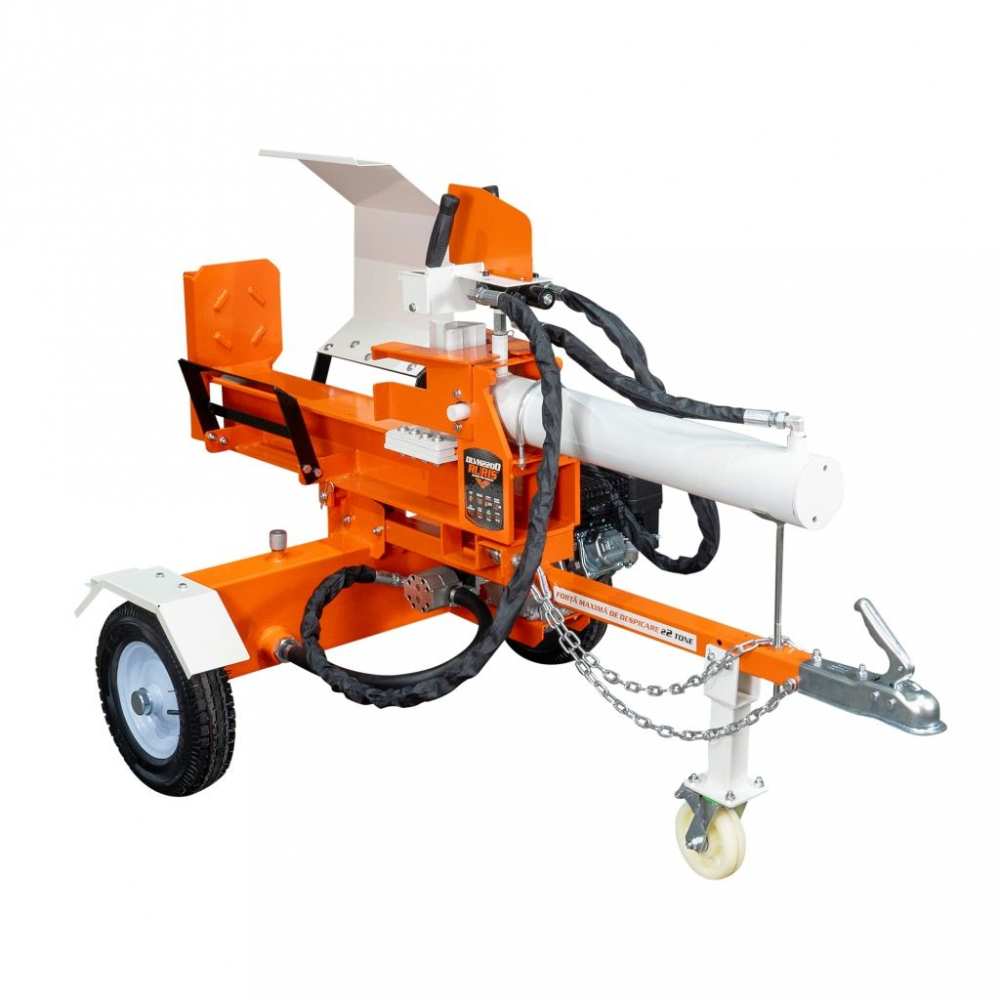 Despicator lemne RURIS DLVH2200, 22T, benzina, 7 CP, tractabil, Dmax 500mm [4]