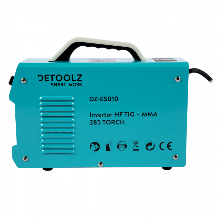 Invertor sudura TIG Detoolz DZ-SE010 HF TIG + MMA 285 TORCH [4]