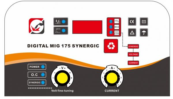 DIGITAL MIG 175 SYNERGIC - Aparat de sudura INTENSIV tip MIG/TIG/MMA [2]