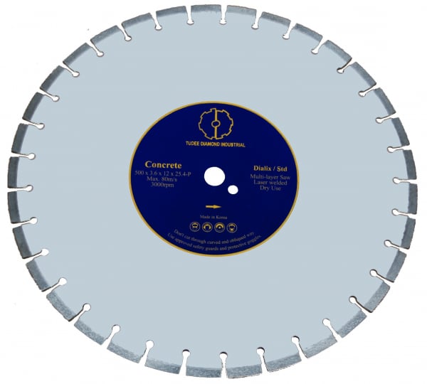 Disc diamantat Tudee 450X25.4mm debitare beton dur [1]