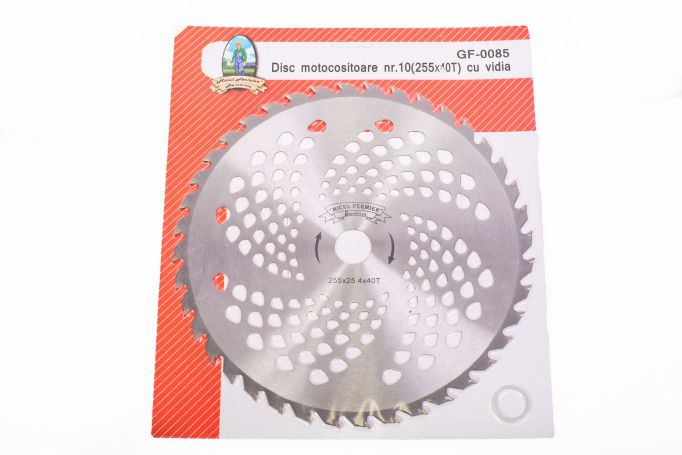 Disc motocositoare nr. 10/255 cu vidia MF [4]