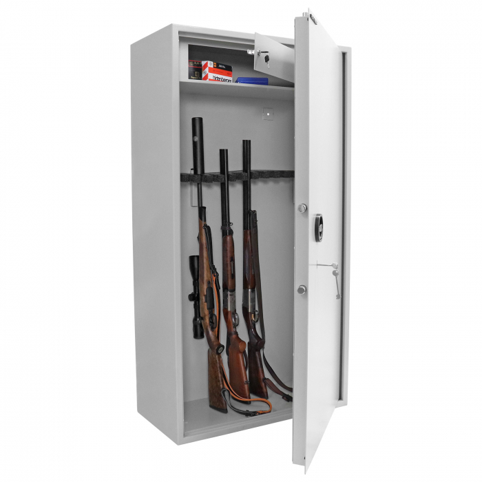 Dulap Arme Rottner Yukon 14 S1 Închidere Cheie Gri Deschis [3]