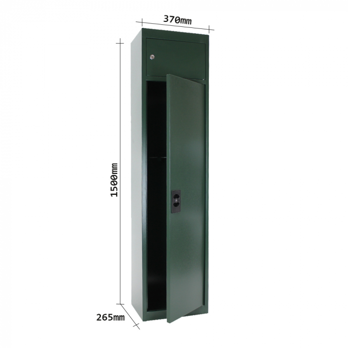 Dulap de Arme și Muniție Rottner Gun 5 Închidere Cheie Verde [4]