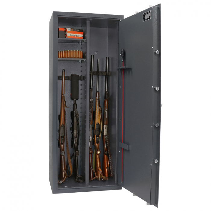 Dulap de Arme și Muniție Rottner Winchester 10 EN 0 Închidere Cheie Antracit [4]
