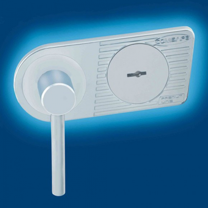 Dulap pentru Birou Rottner Kanzlei Premium SB 125 Închidere Cheie Alb Aluminiu [2]