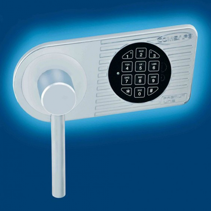 Dulap pentru Birou Rottner Kanzlei Premium SB 150 Închidere Electronică Alb Aluminiu  [2]