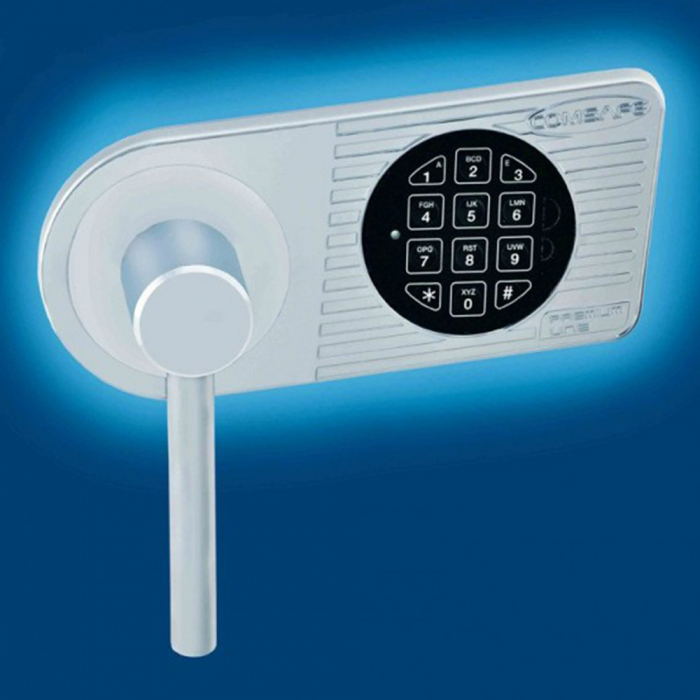Dulap pentu Acte Rottner Residenz DS125 Premium Închidere Electronică Alb [2]