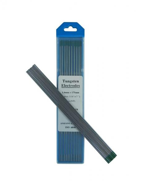 Electrozi wolfram WP20 (verde) d=1.6 mm [1]