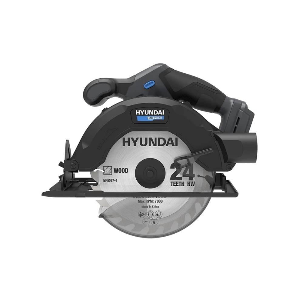 Fierastrau circular Hyundai CS20S-165, 20V, pânză 165 mm, SOLO (fără acumulator) [4]