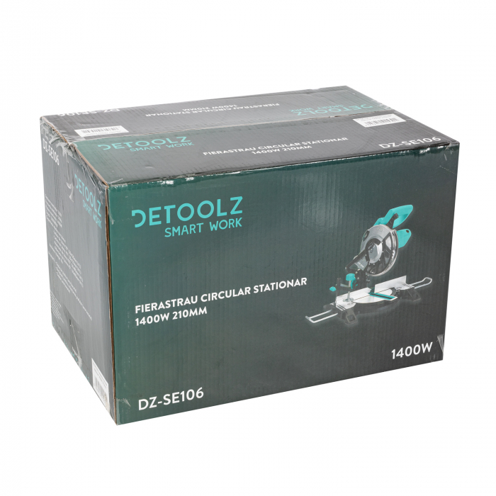 Fierastrau circular stationar Detoolz DZ-SE106 1400W 210mm [13]