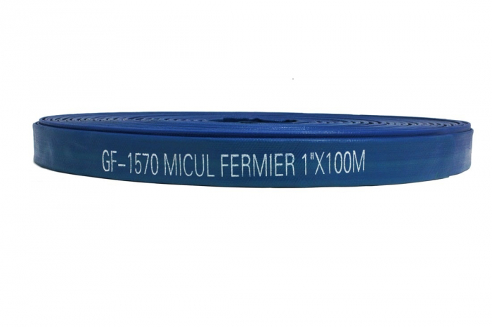 Furtun apa refulare Micul Fermier Flat PVC 1'' 100 M [2]