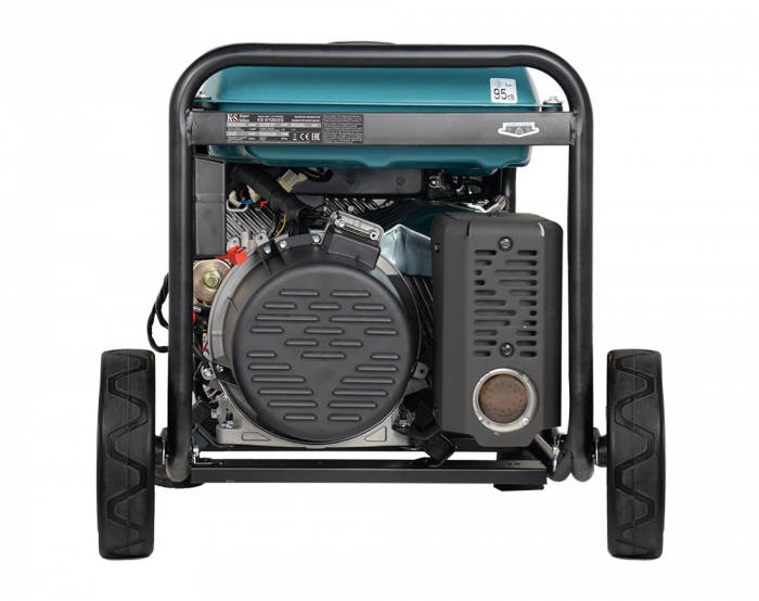 Generator curent tip inverter hibrid benzina/GPL Konner & Sohnen KS 8100iEG, 8.0 kW, digital, 16 hp, 1х16А, 1x32A, pornire electrica, consum redus, LED display, protectii automate, bobinaj cupru [9]