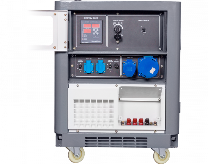 Generator de curent diesel Konner & Sohnen KS 14-2DE ATSR, 11kW, Diesel, monofazat, 21CP, insonorizat [4]