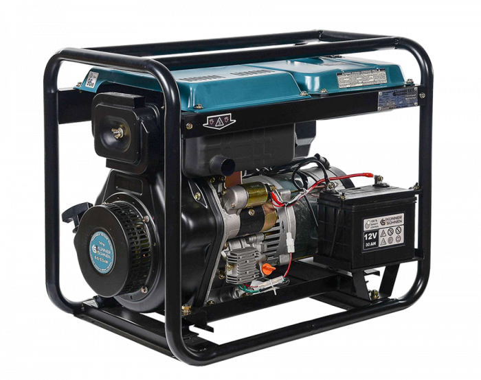 Generator de curent diesel Konner & Sohnen  KS 8100HDE, 6.5kW, Euro 5, monofazat, AVR, 14CP [3]