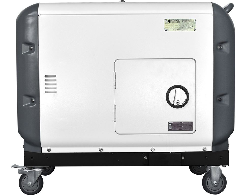 Generator de curent diesel Konner & Sohnen KS 9300DE-1/3 ATSR SUPER SILENT, 230/400V, max. 7.5kW, motor Diesel 18CP, insonorizat, EURO 5 [5]