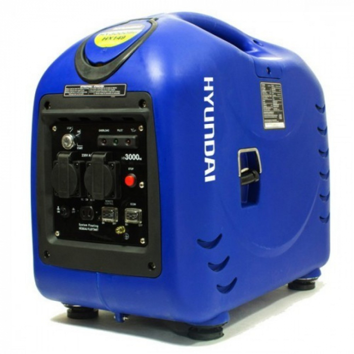 Generator de curent digital/tip inverter HYUNDAI HY3000SEi 2.8 kW, pornire electrica, telecomanda [2]