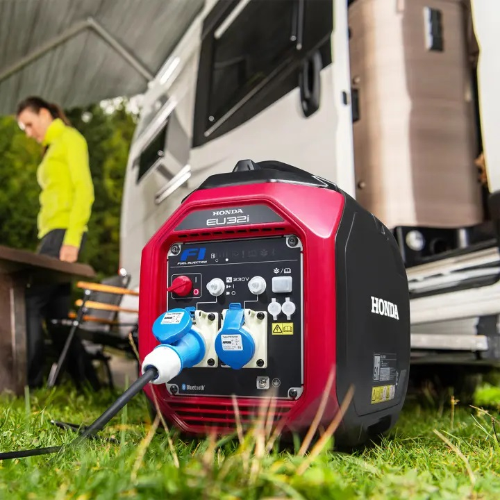 Generator de curent HONDA EU32i G, 3200W, monofazat, tip Inverter, motor benzina Honda GX130 - cu aplicatie mobila si bluetooth [3]
