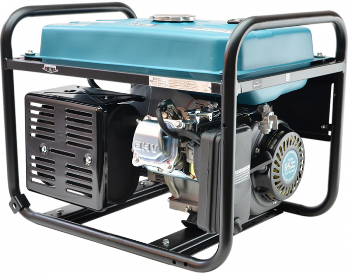 Generator de curent pe benzina Konner & Sohnen KS 3000E, 3.0 kW, benzina, 7.0 CP, monofazat, AVR, bobinaj cupru, pornire electrica [3]