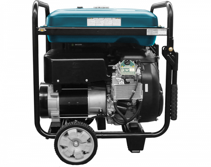 Generator de curent pe benzina Konner & Sohnen KS 15-1E 1/3 ATSR, 15.6 kVA, benzina, 22 CP, monofazat / trifazat, AVR, bobinaj cupru, pornire electrica, ideal pentru drone agricole [3]