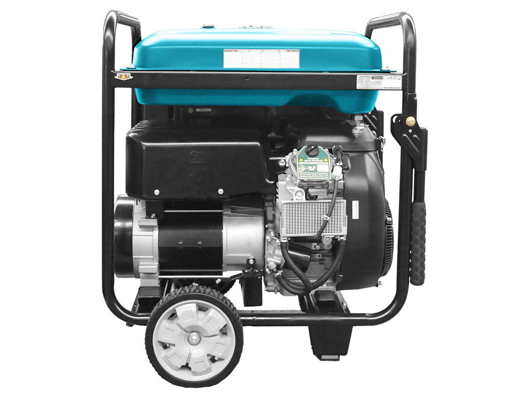 Generator de curent pe benzina Konner & Sohnen KS 15-1E ATSR, 12.5 kW, benzina, 22 CP, monofazat, AVR, bobinaj cupru, pornire electrica [2]