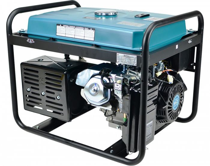 Generator de curent pe benzina Konner & Sohnen KS 10000E-3, 8.0 kW, benzina, 18 CP, trifazat, AVR, bobinaj cupru, pornire electrica [4]