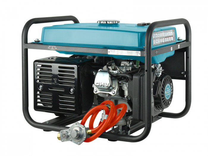 Generator de curent pe gaz / benzina Konner & Sohnen KS 2900G, 2.9 kW, benzina, 6.5 CP, monofazat, AVR, bobinaj cupru [6]