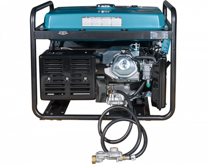 Generator de curent pe gaz / benzina Konner & Sohnen KS 7000E G, 5.5 kW, benzina / GPL, 13 CP, monofazat, AVR, bobinaj cupru, pornire electrica [5]