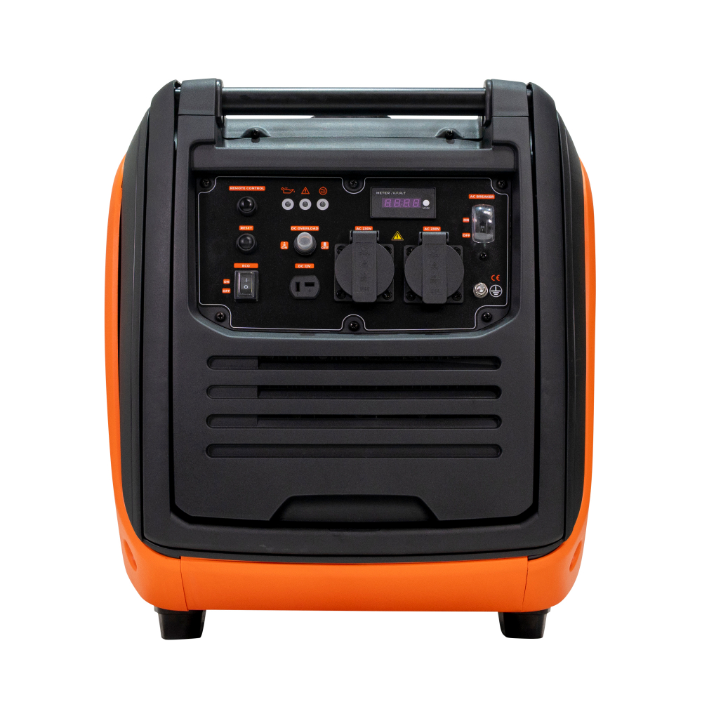 Generator de curent tip invertor RURIS R-Power IS4000RC, 4 kw, monofazat, digital, benzina, pornire electrica, pornire cu telecomanda [4]