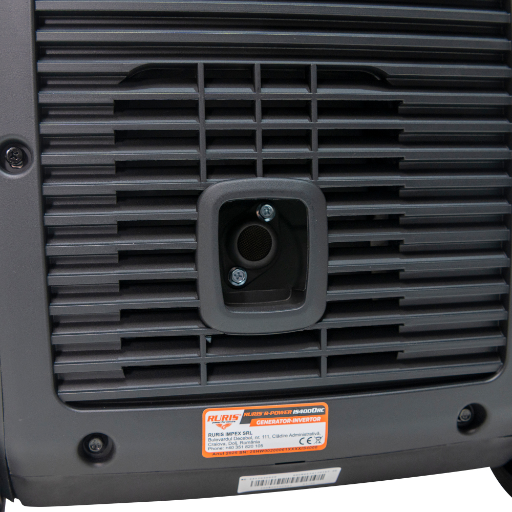 Generator de curent tip invertor RURIS R-Power IS4000RC, 4 kw, monofazat, digital, benzina, pornire electrica, pornire cu telecomanda [10]