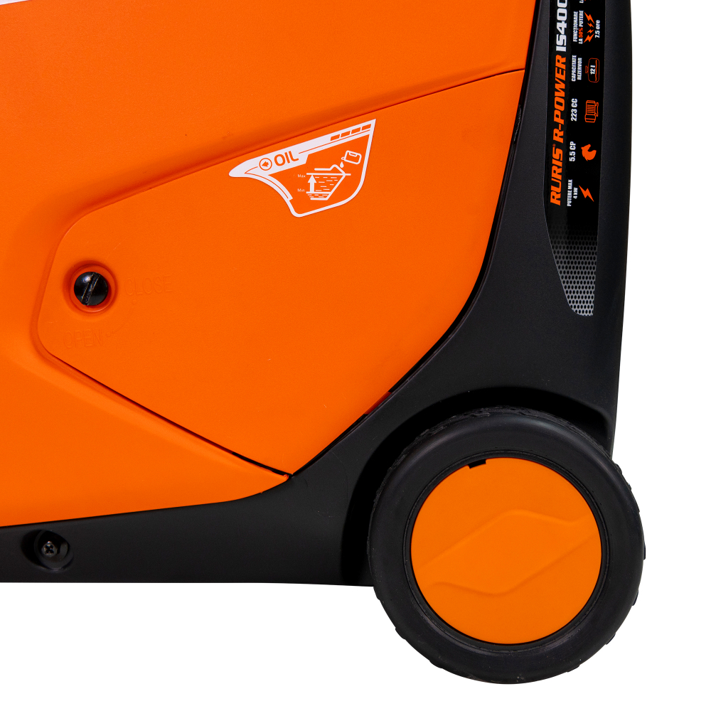 Generator de curent tip invertor RURIS R-Power IS4000RC, 4 kw, monofazat, digital, benzina, pornire electrica, pornire cu telecomanda [11]