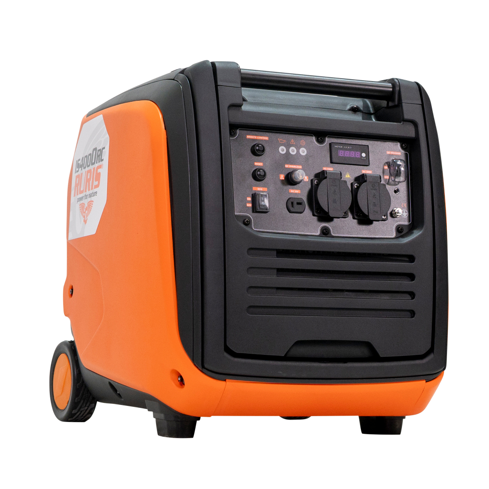 Generator de curent tip invertor RURIS R-Power IS4000RC, 4 kw, monofazat, digital, benzina, pornire electrica, pornire cu telecomanda [3]