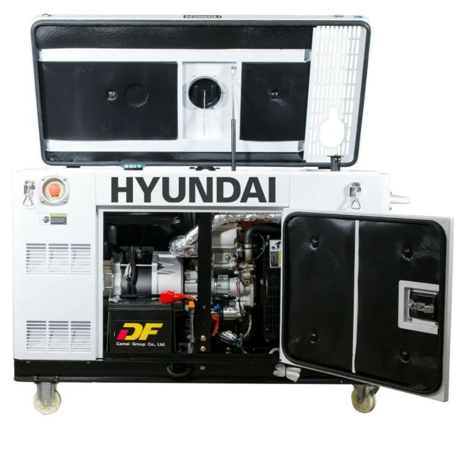 Generator de curent trifazat cu motor diesel HYUNDAI DHY12000XSE-T [5]