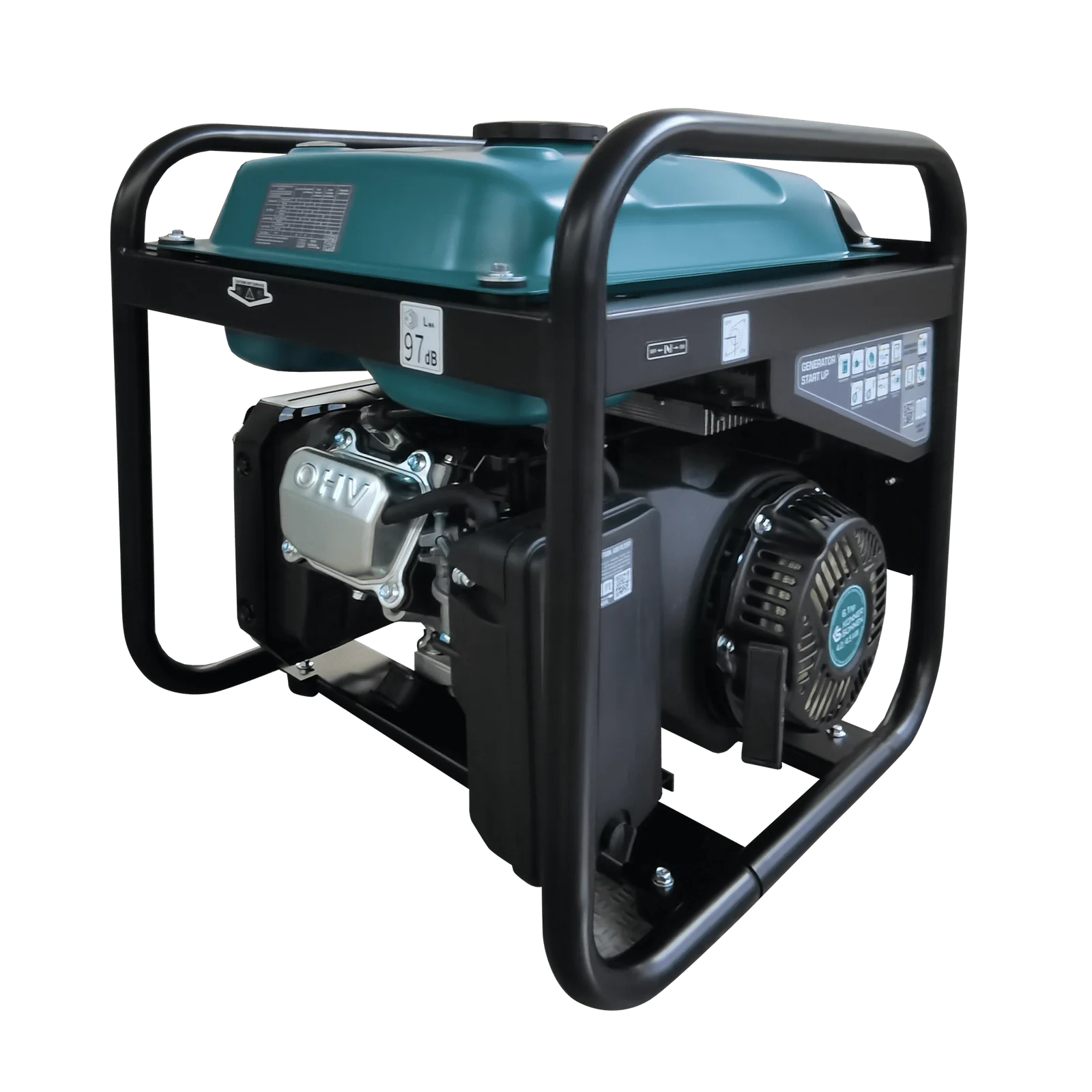 Generator digital inverter Konner & Sohnen KS 4500i 4.5kW, monofazat, benzina, bobinaj cupru [8]